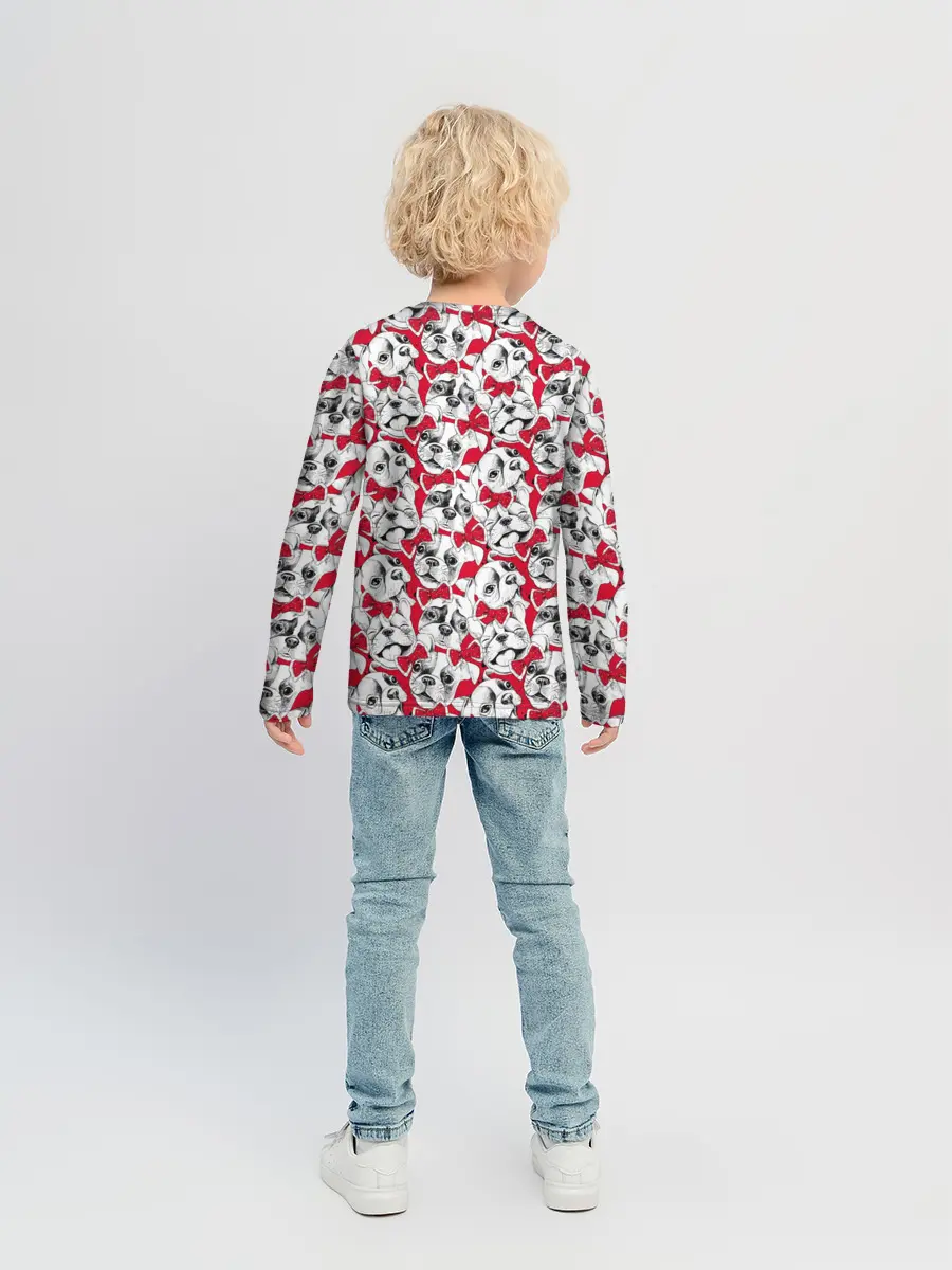 Детский лонгслив / Французский Бульдог