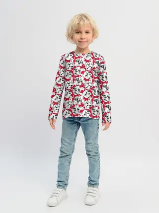 Детский лонгслив / Французский Бульдог