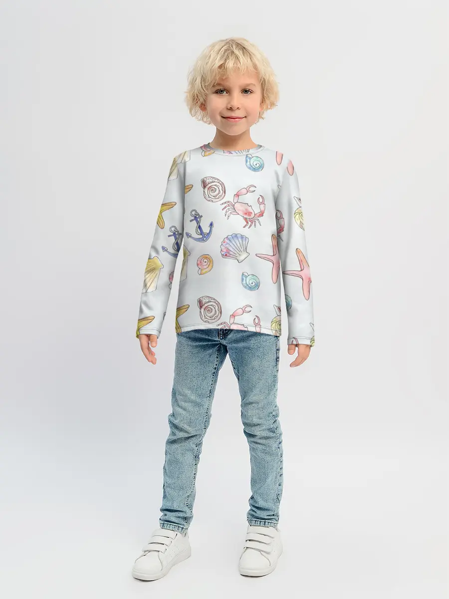 Детский лонгслив / морские ляльки