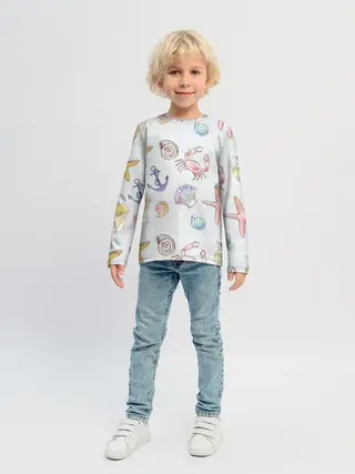 Детский лонгслив / морские ляльки