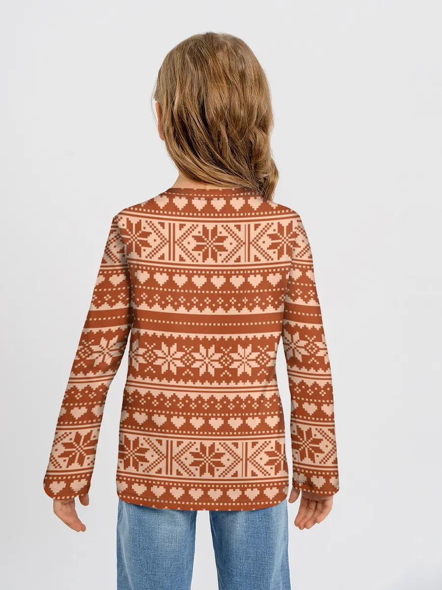 Детский лонгслив / Тепло свитера