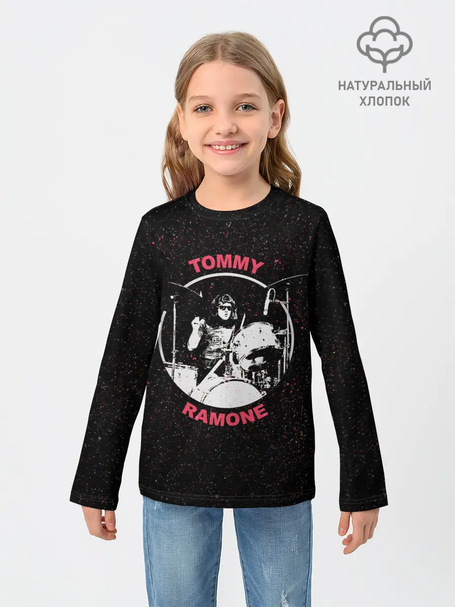 Детский лонгслив / Tommy Ramone