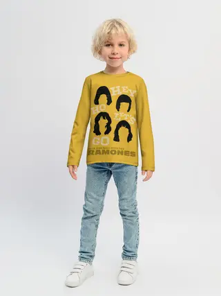 Детский лонгслив / Hey Ho Lets Gog