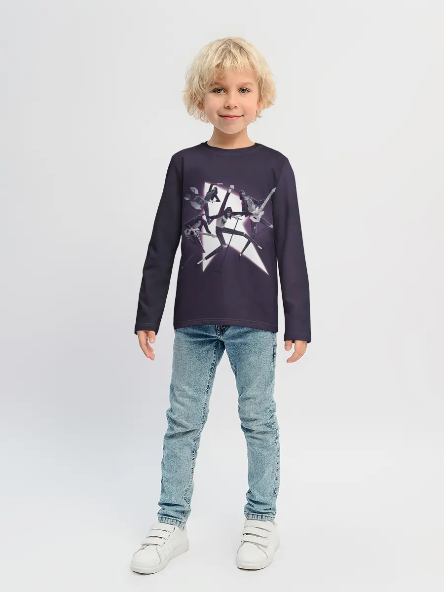 Детский лонгслив / Punk stars