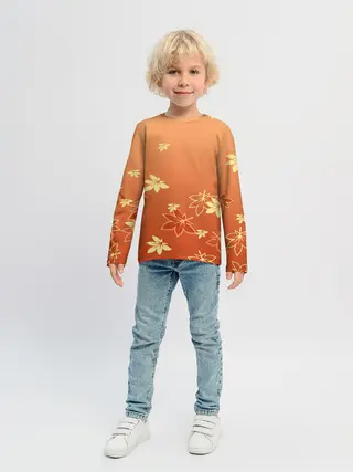 Детский лонгслив / КАДЗУХА | KAZUHA | КРАСНЫЙ КЛЕН