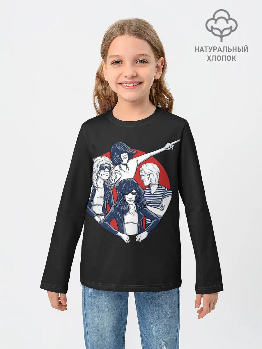 Детский лонгслив / Рамонс в сборе