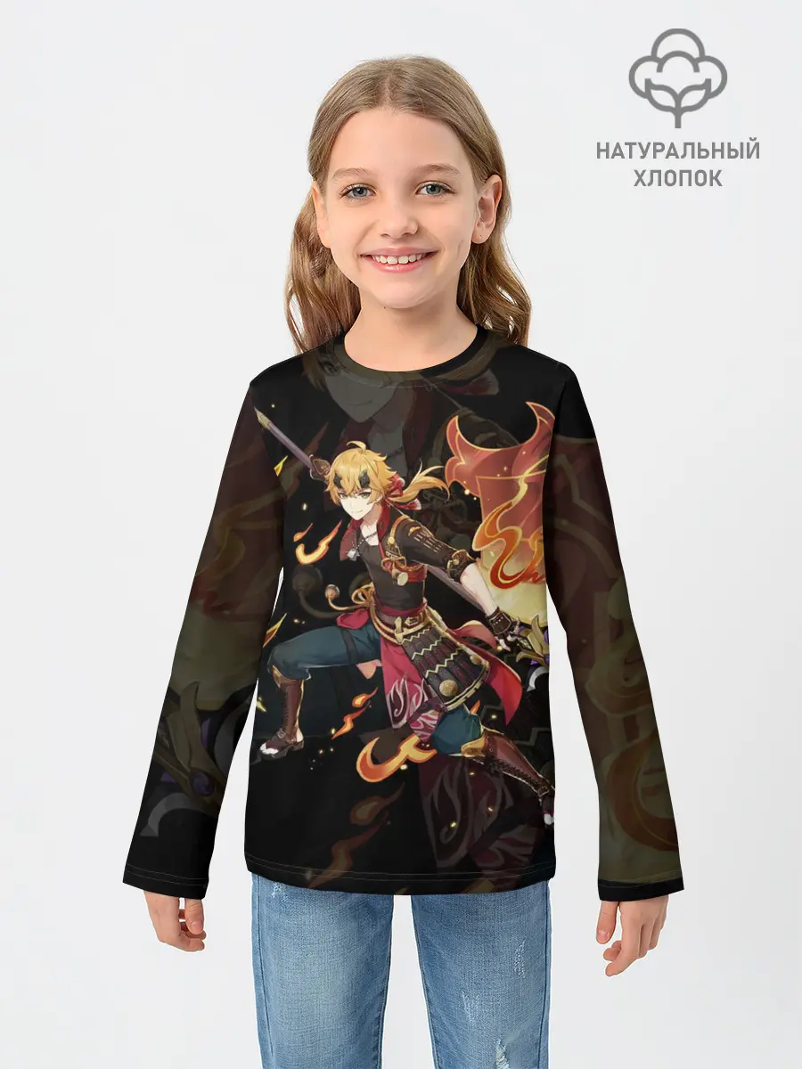 Детский лонгслив / ТОМА | THOMA | ИНАДЗУМА