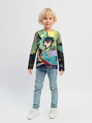 Детский лонгслив / Xiao | Сяо | Genshin Impact