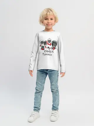 Детский лонгслив / Группа My Chemical Romance в противогазах