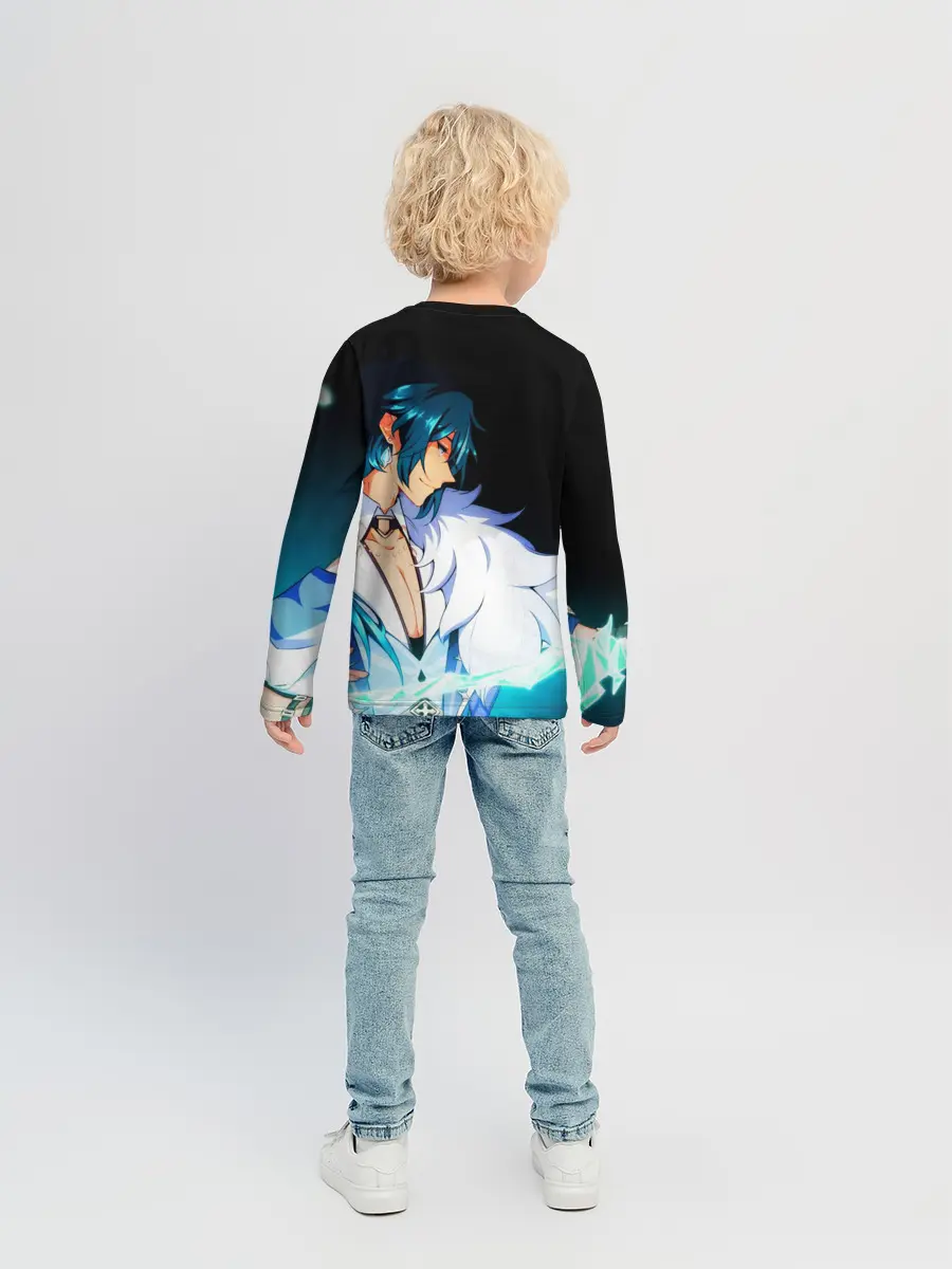 Детский лонгслив / Genshin Impact - Кэйа