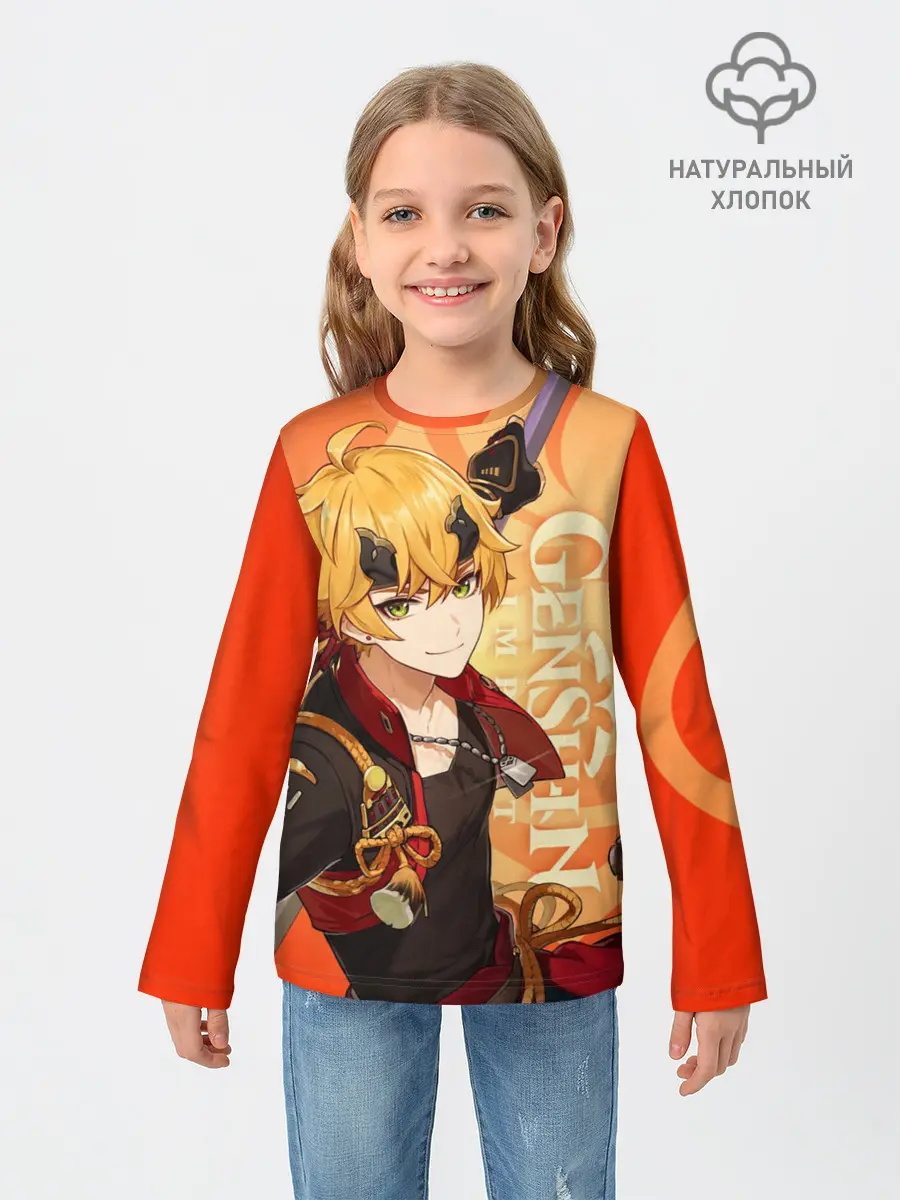 Детский лонгслив / Genshin Impact, Тома