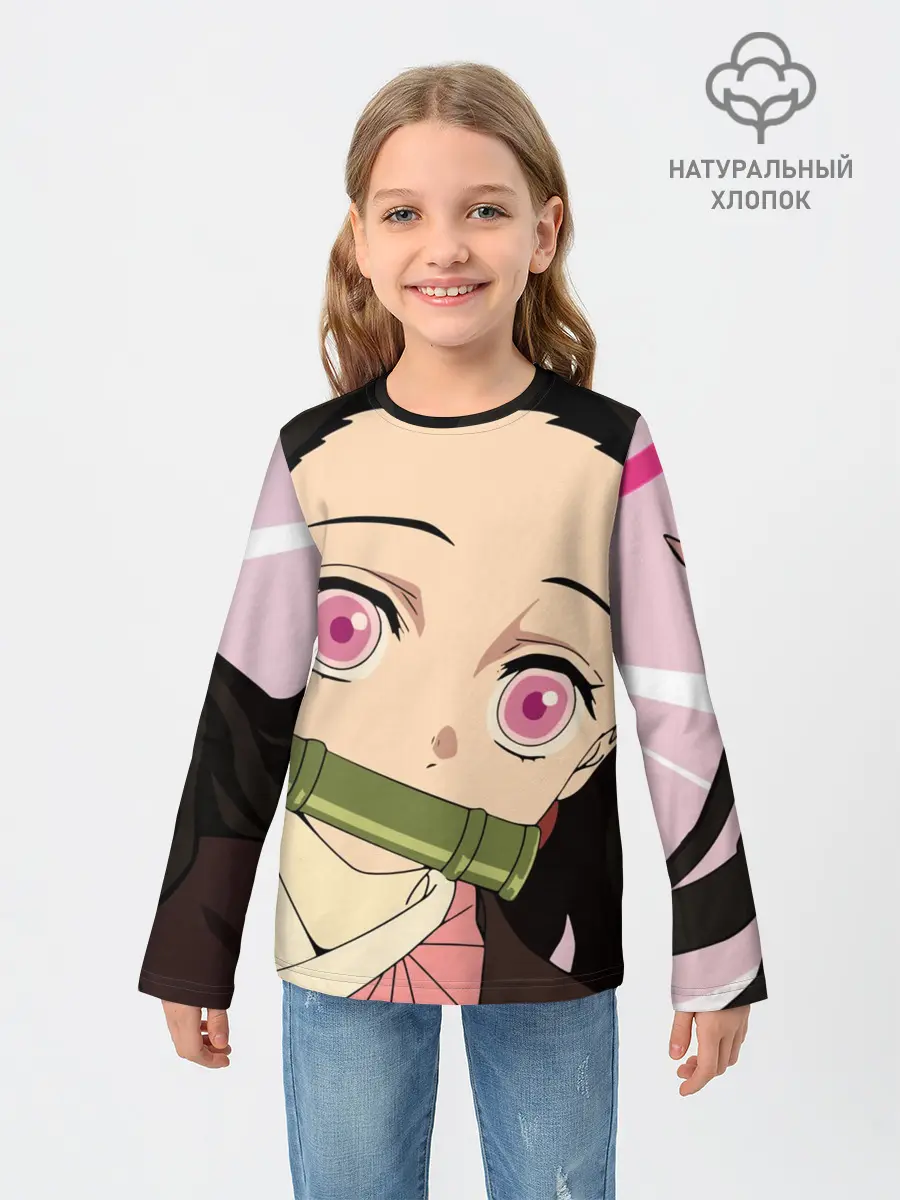 Детский лонгслив / Незуко, Nezuko