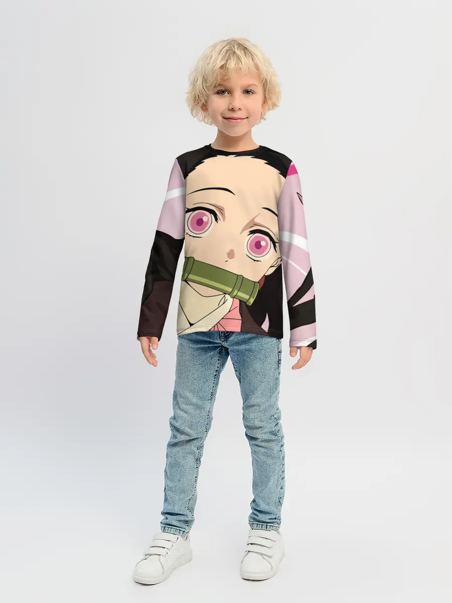 Детский лонгслив / Незуко, Nezuko