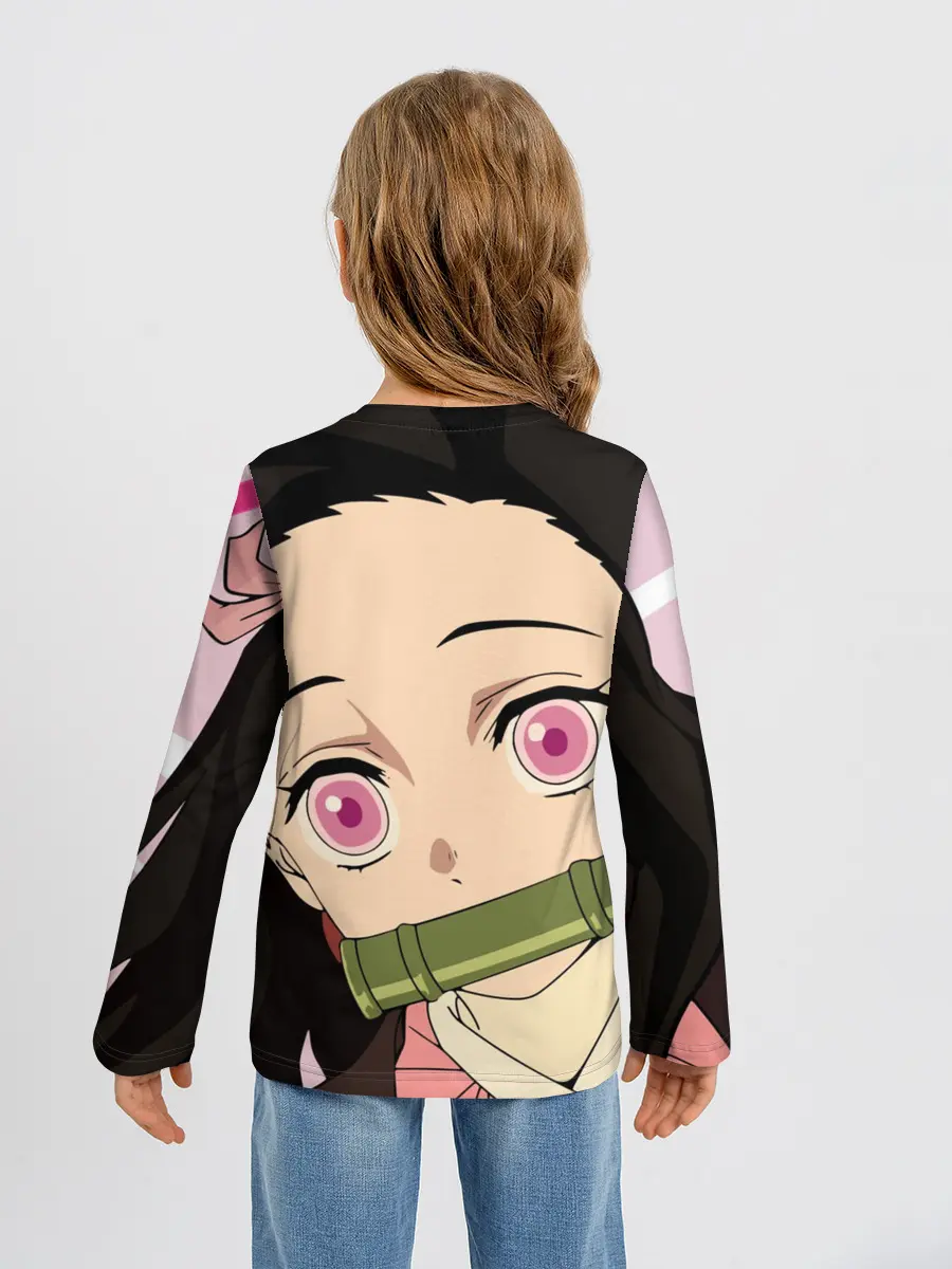 Детский лонгслив / Незуко, Nezuko