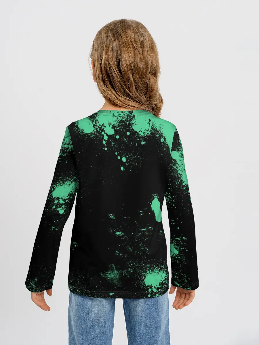 Детский лонгслив / XIAO | БРЫЗГИ | СЯО