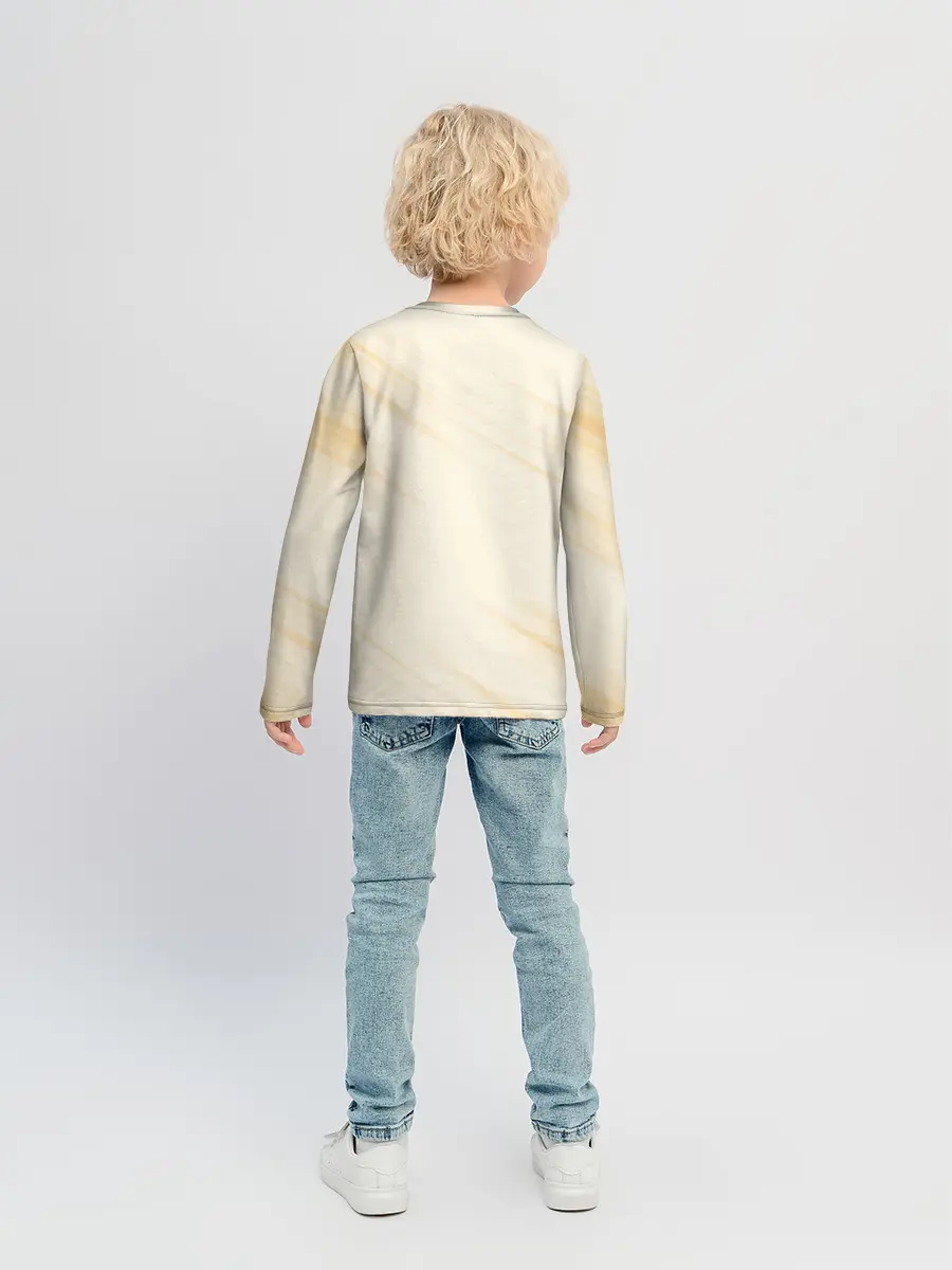 Детский лонгслив / Генос киборг One Punch-Man