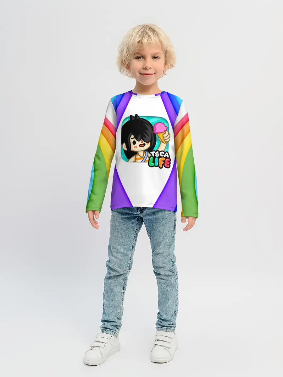 Детский лонгслив / Нари | Nari | Toca Boca