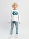 Детский лонгслив / Squid game - Сон Ки Хун 456