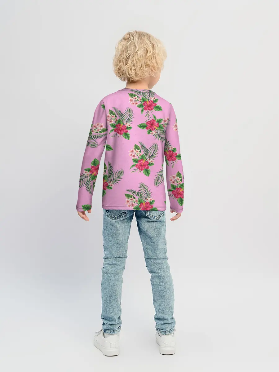 Детский лонгслив / Букеты лилий