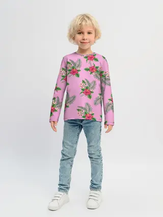 Детский лонгслив / Букеты лилий
