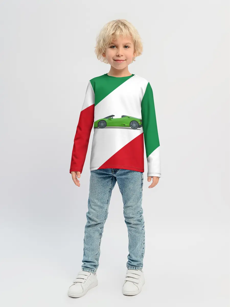 Детский лонгслив / Lamborghini