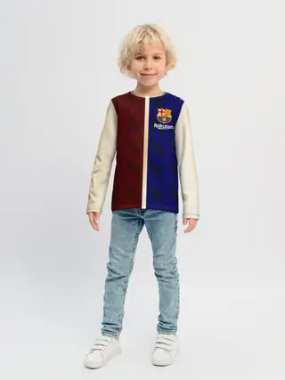 Детский лонгслив / Barcelona Форма.
