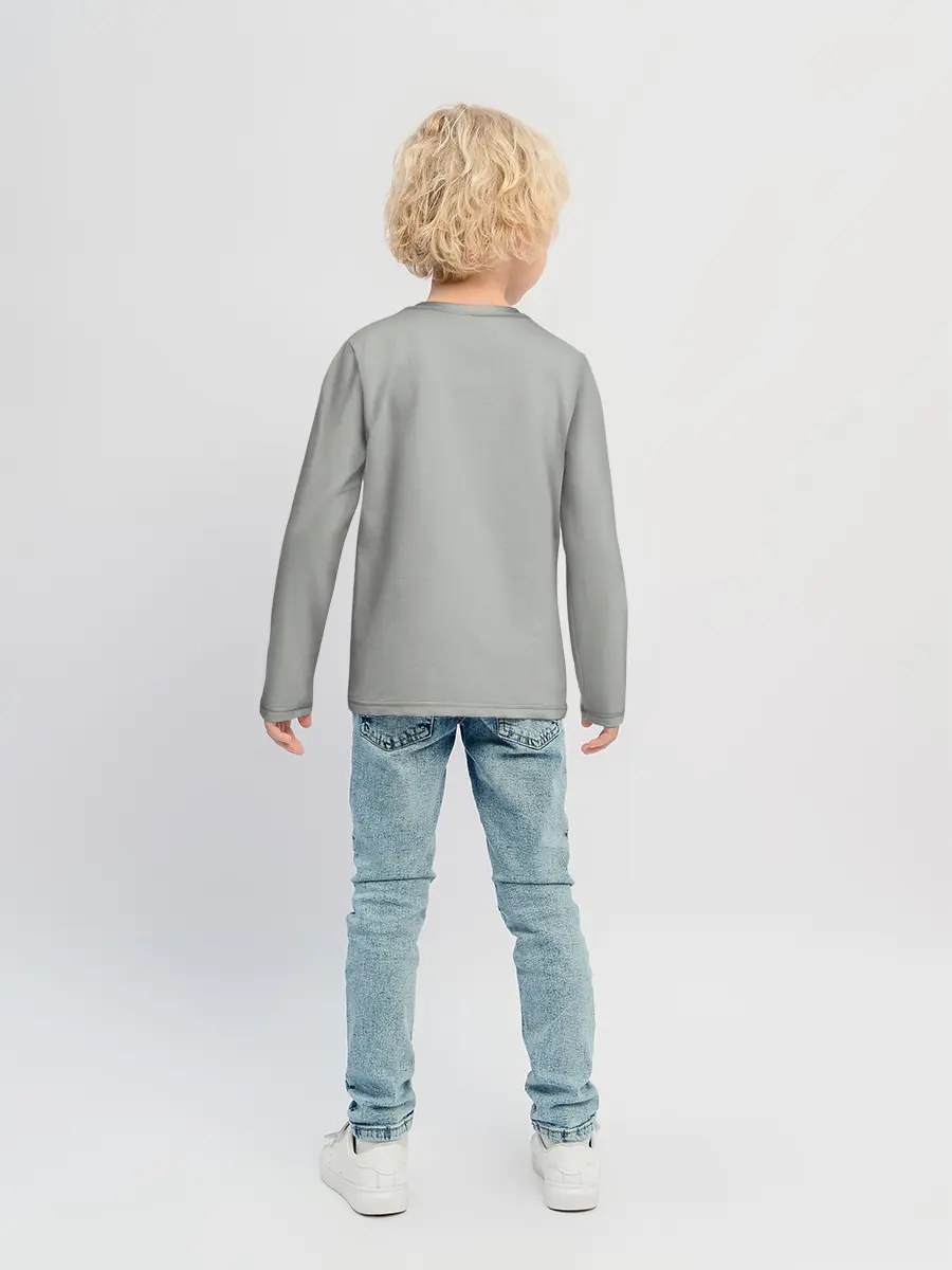 Детский лонгслив / МАЙНКРАФТ, ГАСТ ОГНЕННЫЙ