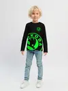 Детский лонгслив / SKODA GREEN LOGO BLACK STYLE