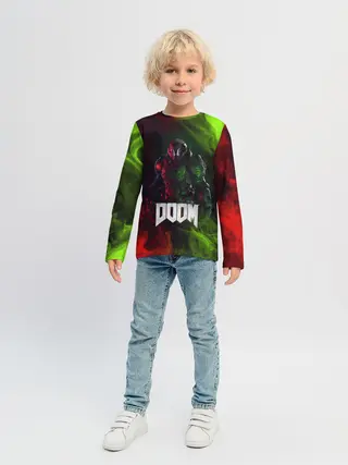 Детский лонгслив / Doomguy | Doom