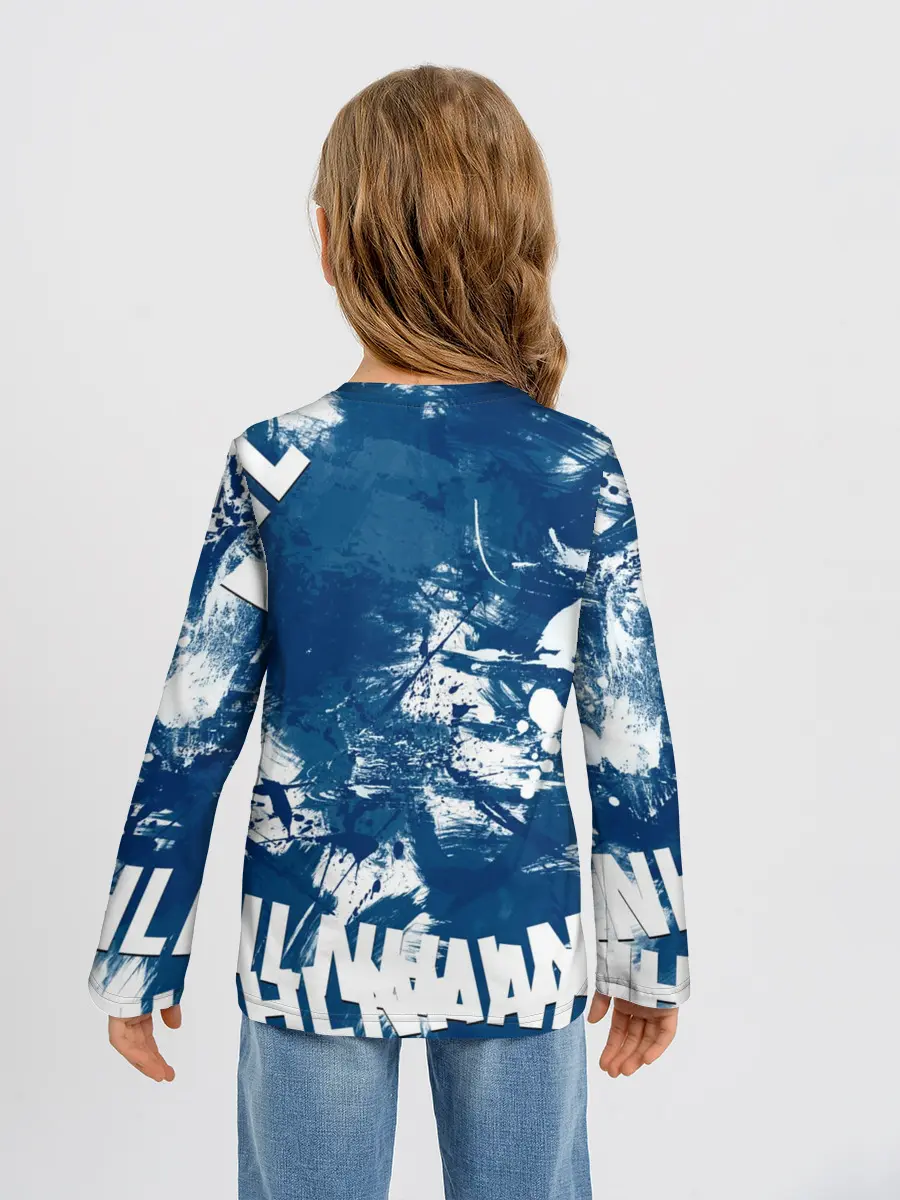 Детский лонгслив / Торонто Мейпл Лифс, Toronto Maple Leafs