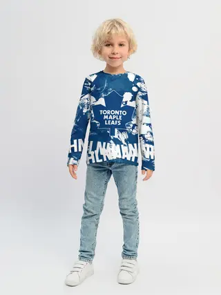Детский лонгслив / Торонто Мейпл Лифс, Toronto Maple Leafs