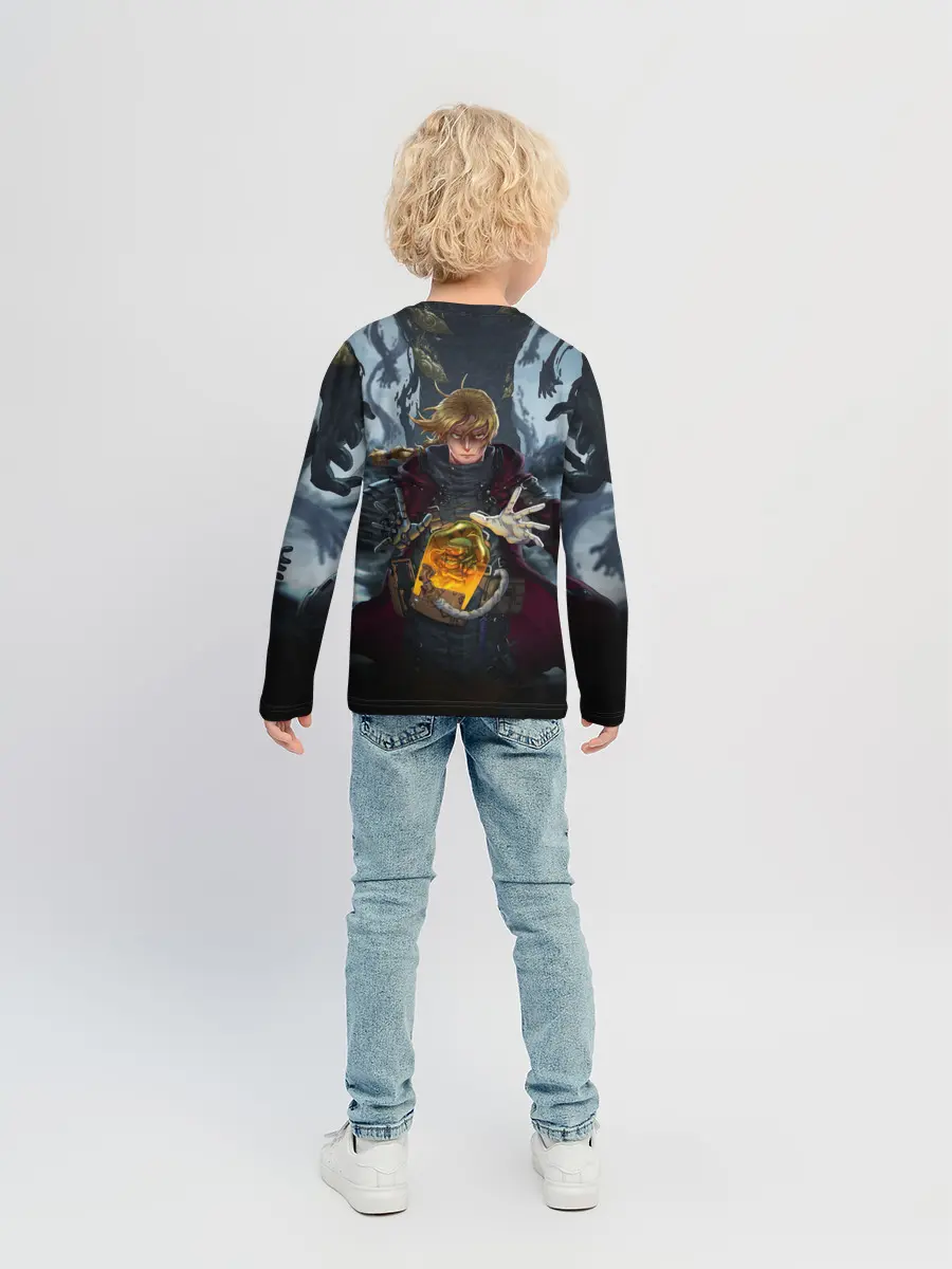 Детский лонгслив / СТАЛЬНОЙ АЛХИМИК DEATH STRANDING STYLE
