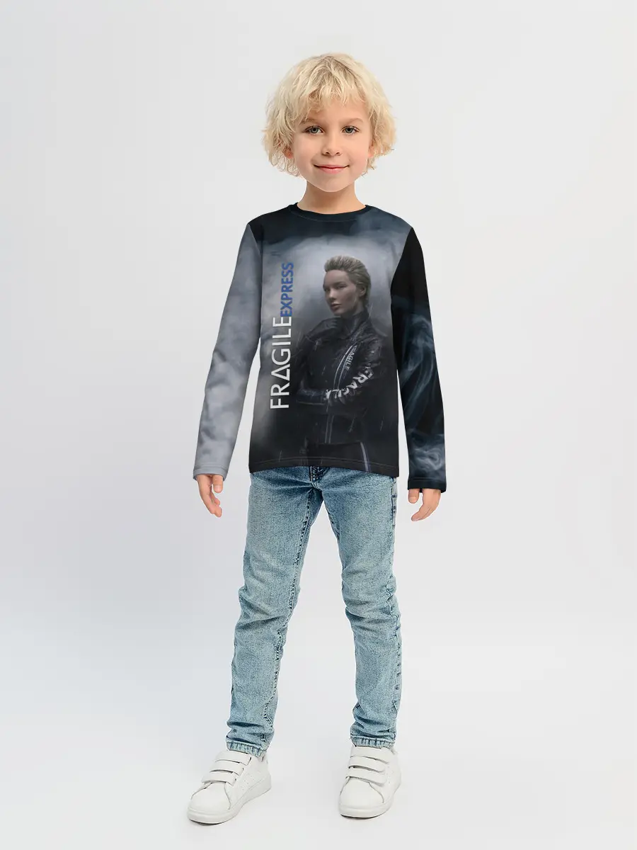 Детский лонгслив / DEATH STRANDING FRAGILE EXPRESS