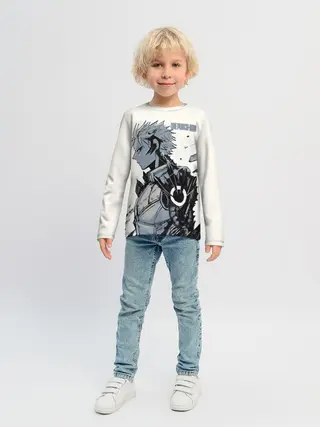 Детский лонгслив / One Punch-Man Генос