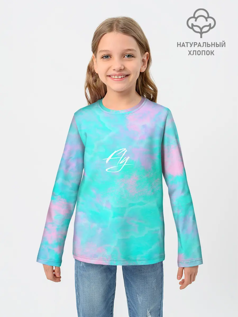 Детский лонгслив / sky dream|fly