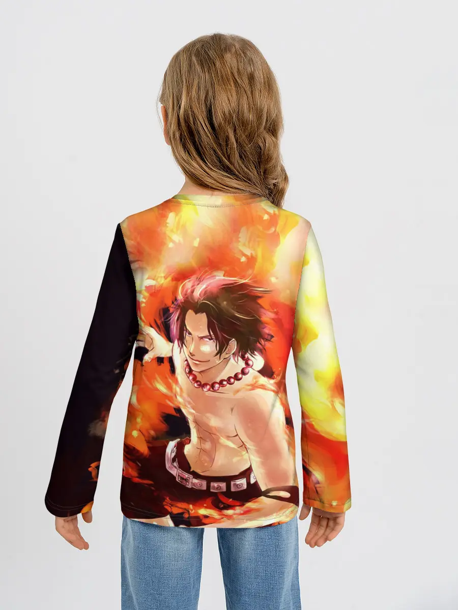 Детский лонгслив / ONE PIECE ASCE HERO