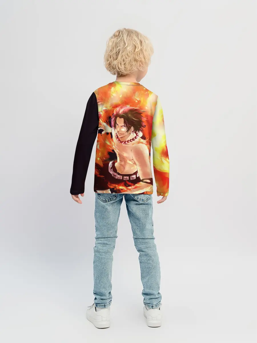 Детский лонгслив / ONE PIECE ASCE HERO