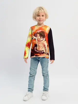 Детский лонгслив / ONE PIECE ASCE HERO