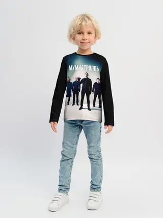 Детский лонгслив / Состав группы Мумий Тролль