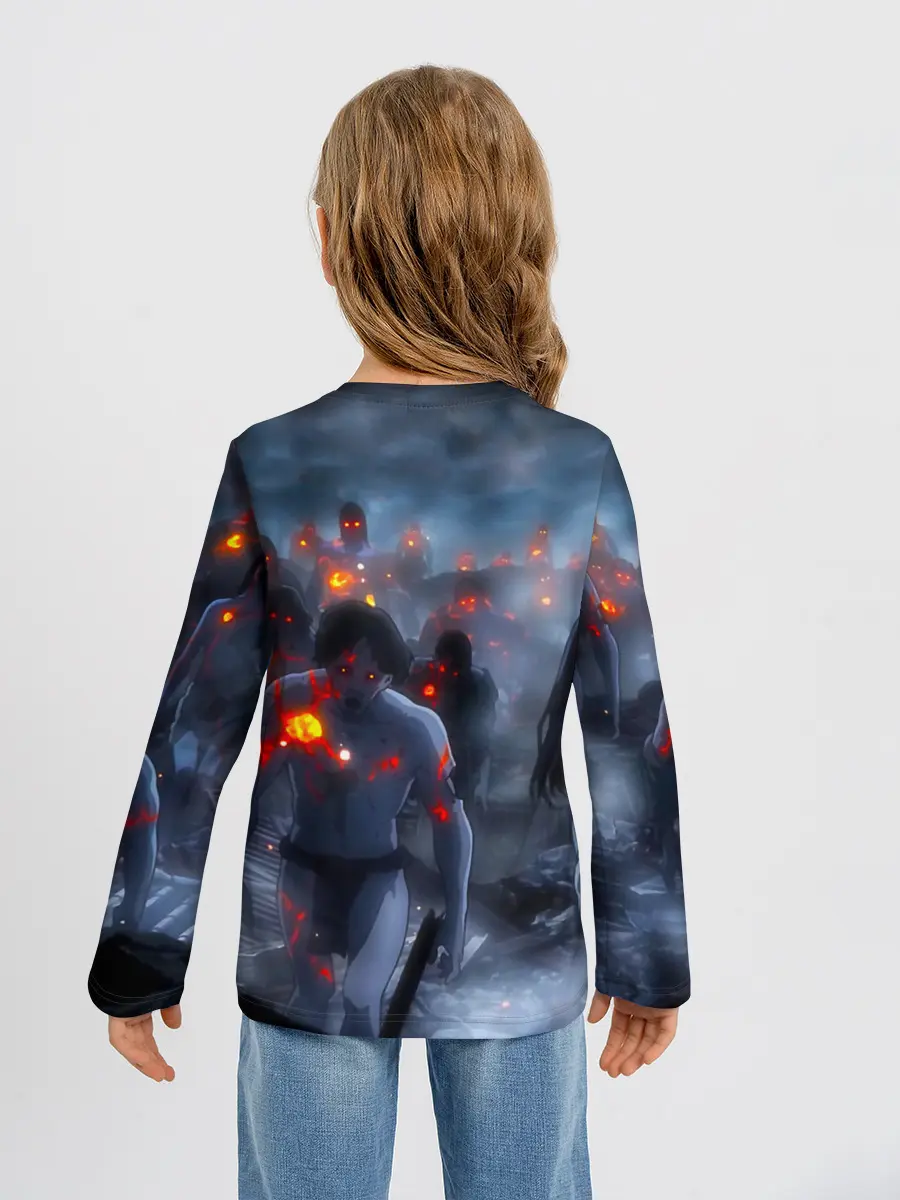 Детский лонгслив / Зомби Sabaton