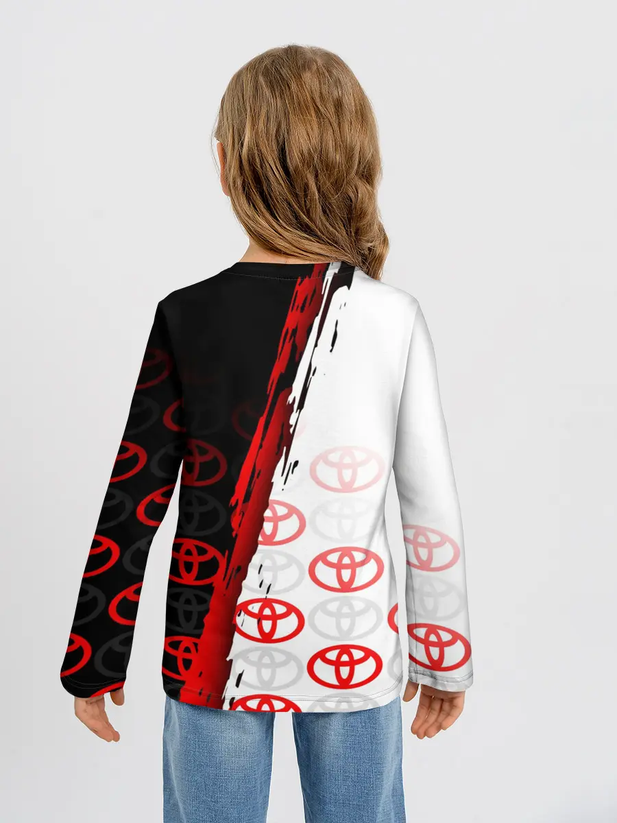 Детский лонгслив / TOYOTA SPORT / GRUNGE / ГРАНЖ