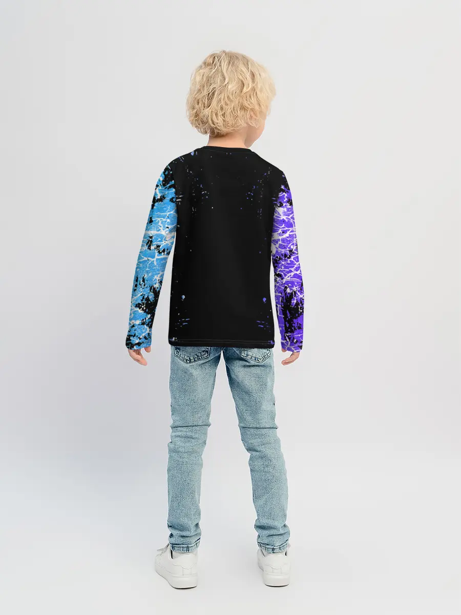 Детский лонгслив / OVERLORD | оверлорд neon | НЕОН