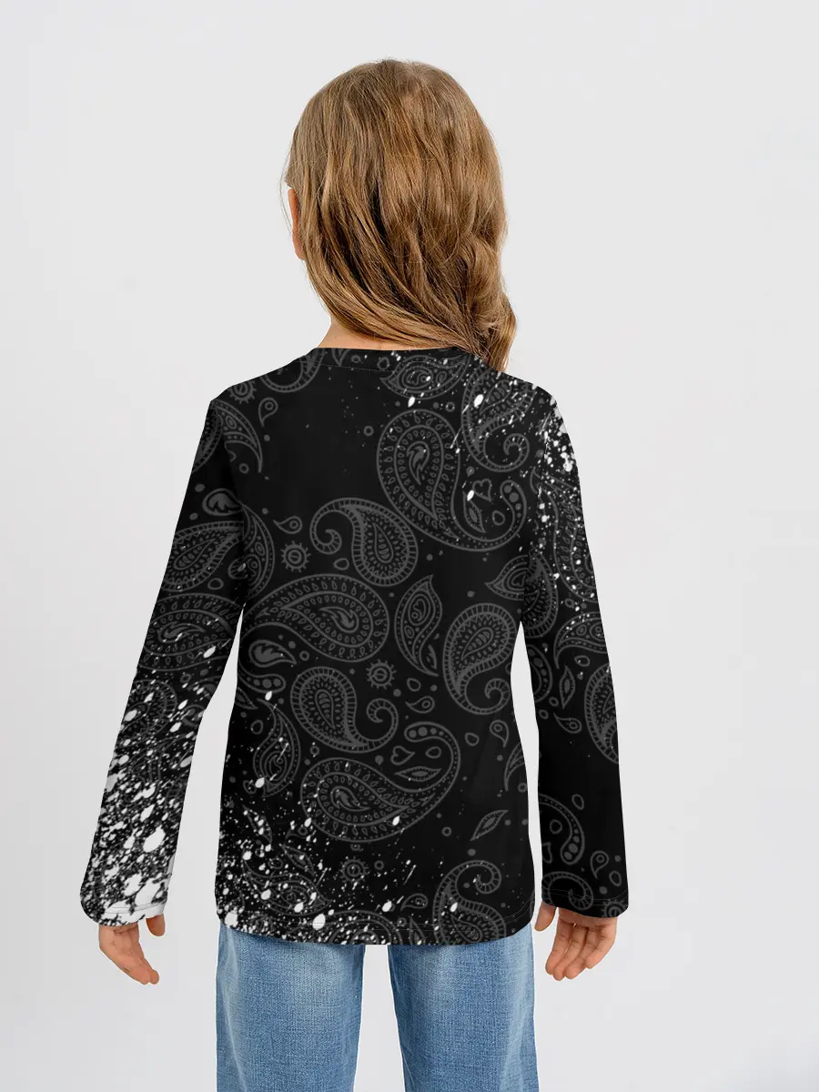 Детский лонгслив / BANDANA 1