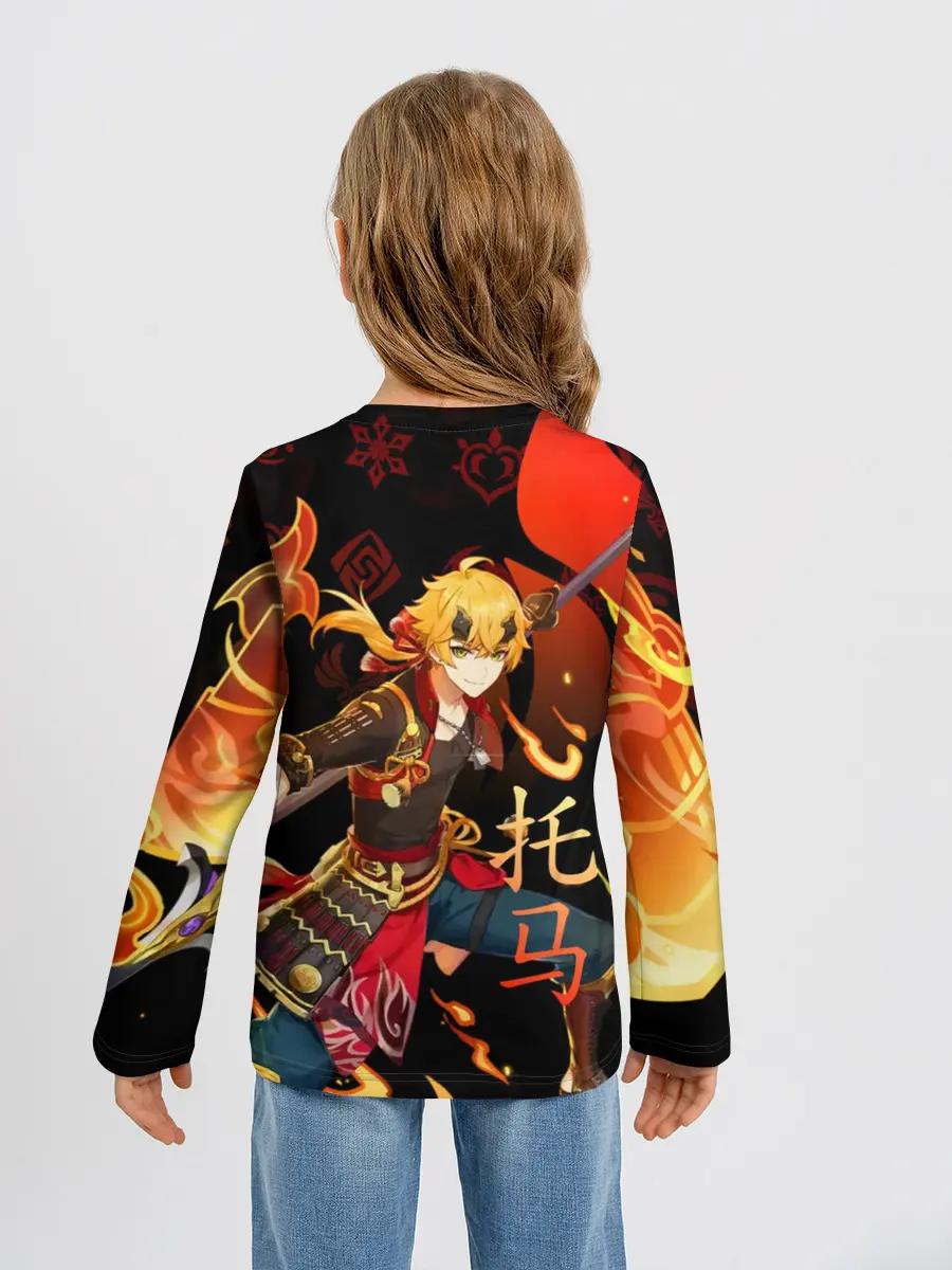 Детский лонгслив / Геншин импакт: Тома