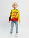 Детский лонгслив / Manchester United Футбольный клуб.