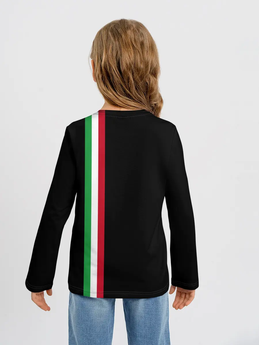 Детский лонгслив / DUCATI MOTOCYCLE ITALY LINE