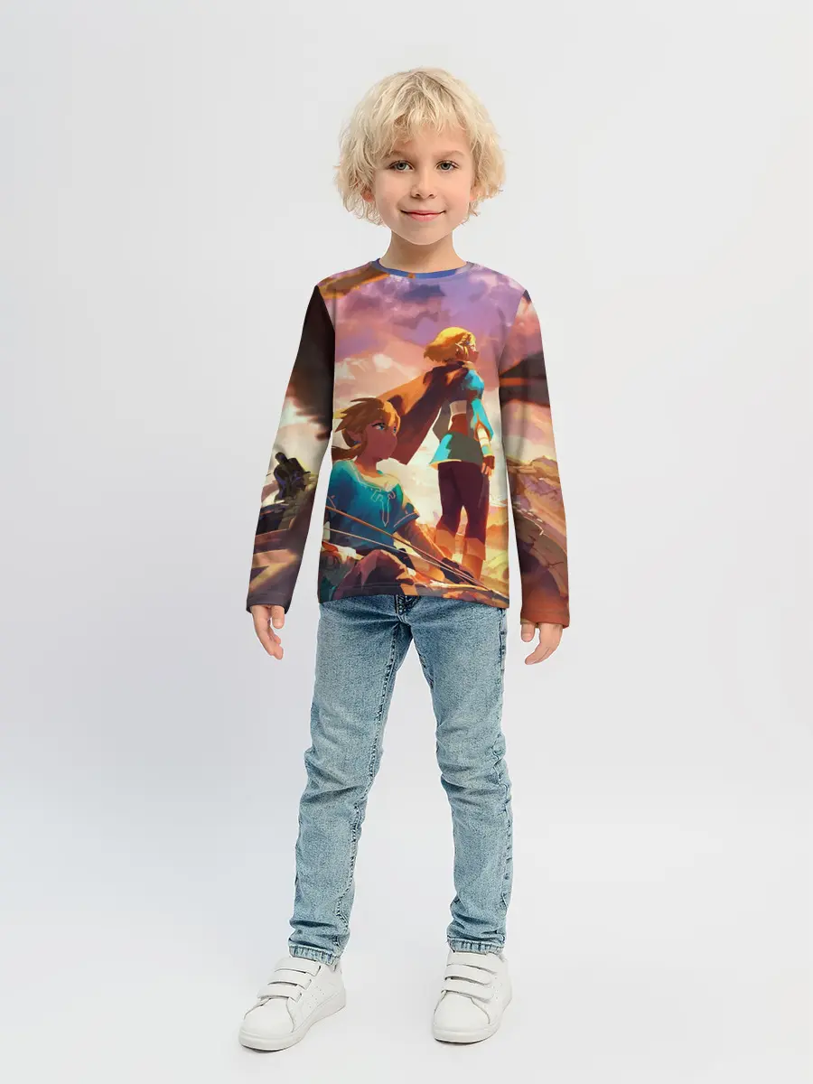 Детский лонгслив / Legend of Zelda | Легенда о Зельде
