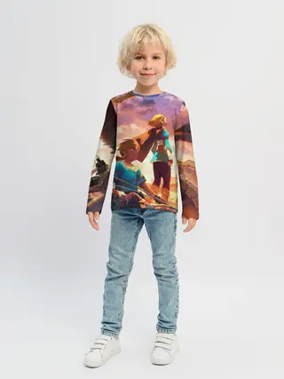 Детский лонгслив / Legend of Zelda | Легенда о Зельде