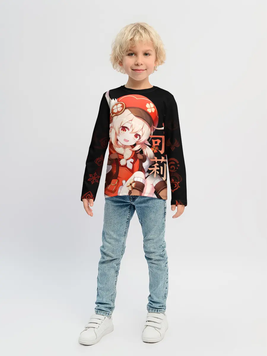 Детский лонгслив / Genshin Impact: Klee