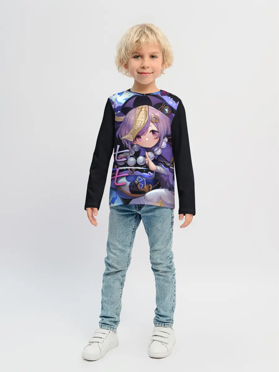 Детский лонгслив / Genshin Impact: Qiqi
